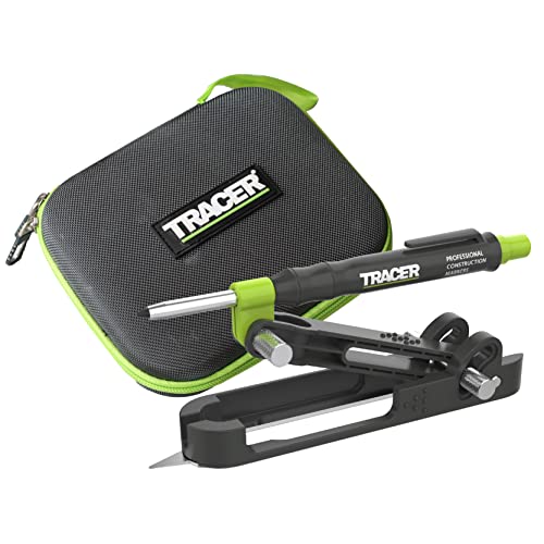 Tracer ProScribe Gereedschap Met Potlood Met Diep Gat, Pennenetui En Draagtas (doe-het-zelf, Houtbewerking En Timmerwerk, Multifunctioneel Gereedschap